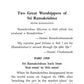 Two Great Worshippers of Sri Ramakrishna