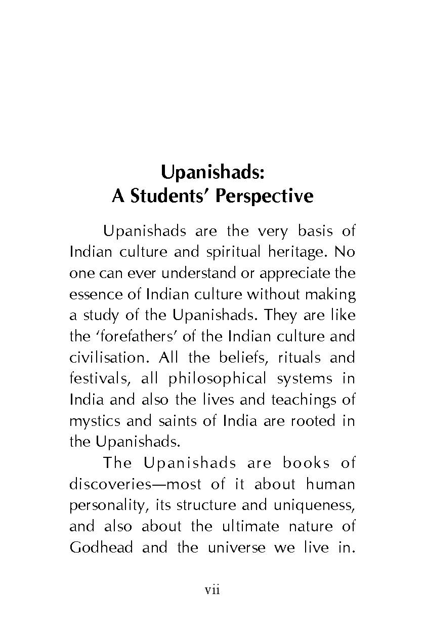 Upanishads For Students