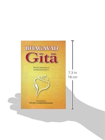 Bhagavad Gita HB by Swami Gambhirananda: With the commentary of Shankaracharya