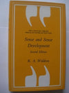 Sense And Sense Development