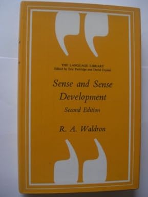 Sense And Sense Development