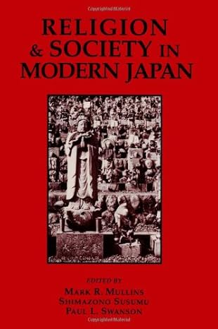Religion and Society in Modern Japan