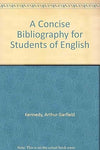A Concise Bibliography for Students of English