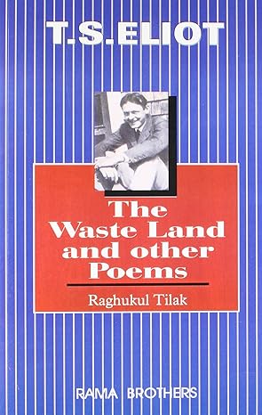 T S Eliot - Waste Land And Other Poems Paperback – 1 January 2009