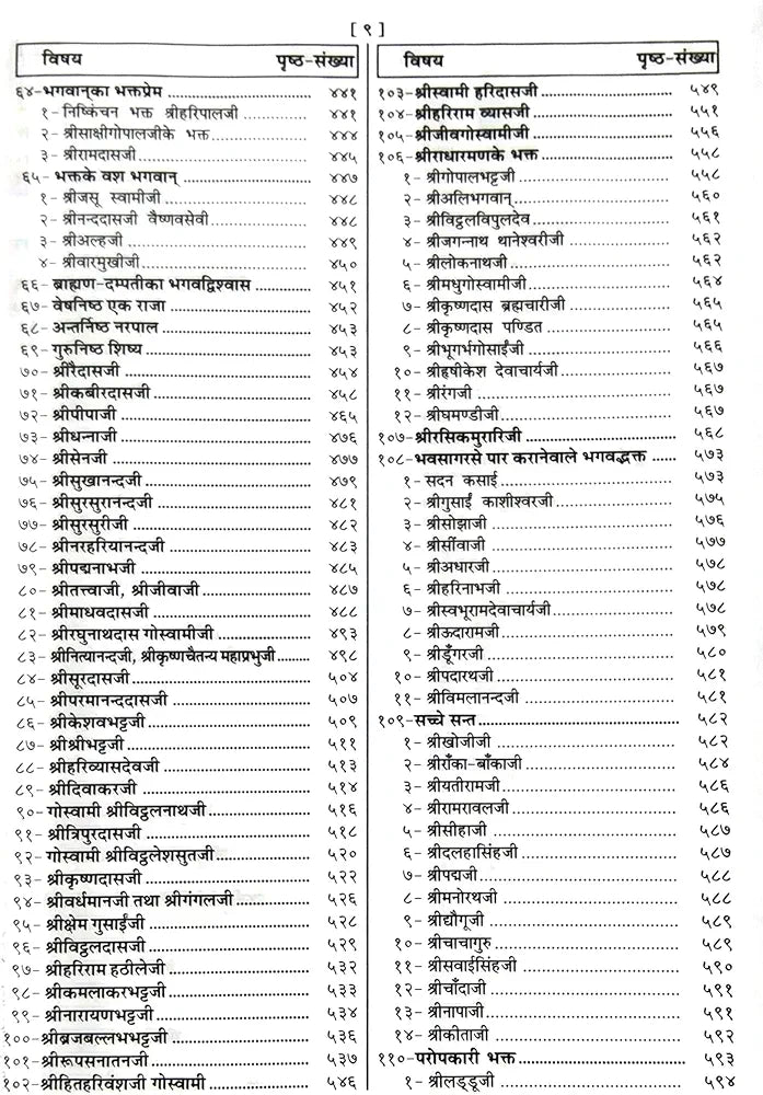 SHRI BHAKTMAAL Shri nabhaji kart श्रीनाभादास जी कृत श्री भक्तमाल श्री प्रिया दास जी कृत भक्ति रस सुबोधिनी टीका एवं विस्तृत हिंदी व्याख्या सहित