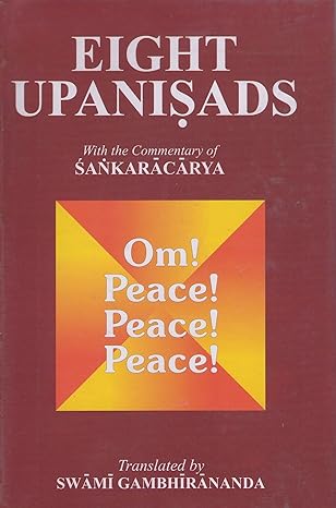 Eight Upanishads: With the Commentary of Shankaracharya VOL -1