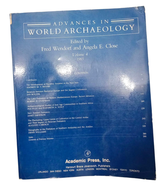 Advances in World Archaeology