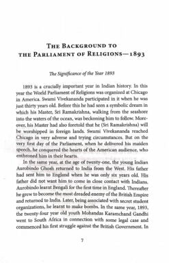 The World Parliament of Religions, 1893