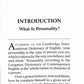 Personality Development