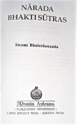 Narada Bhakti Sutras