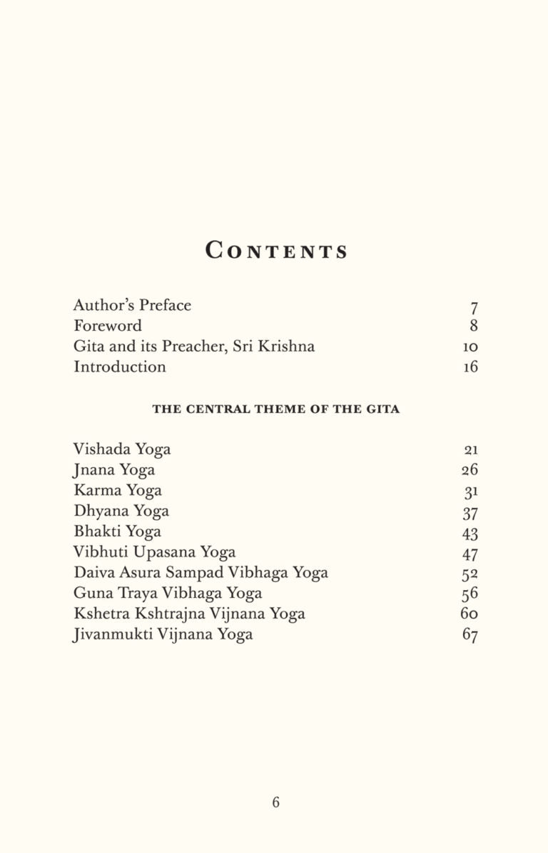 The Central Theme of The Gita