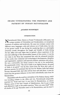 Vivekananda as the Turning Point: The rise of a new Spiritual Wave