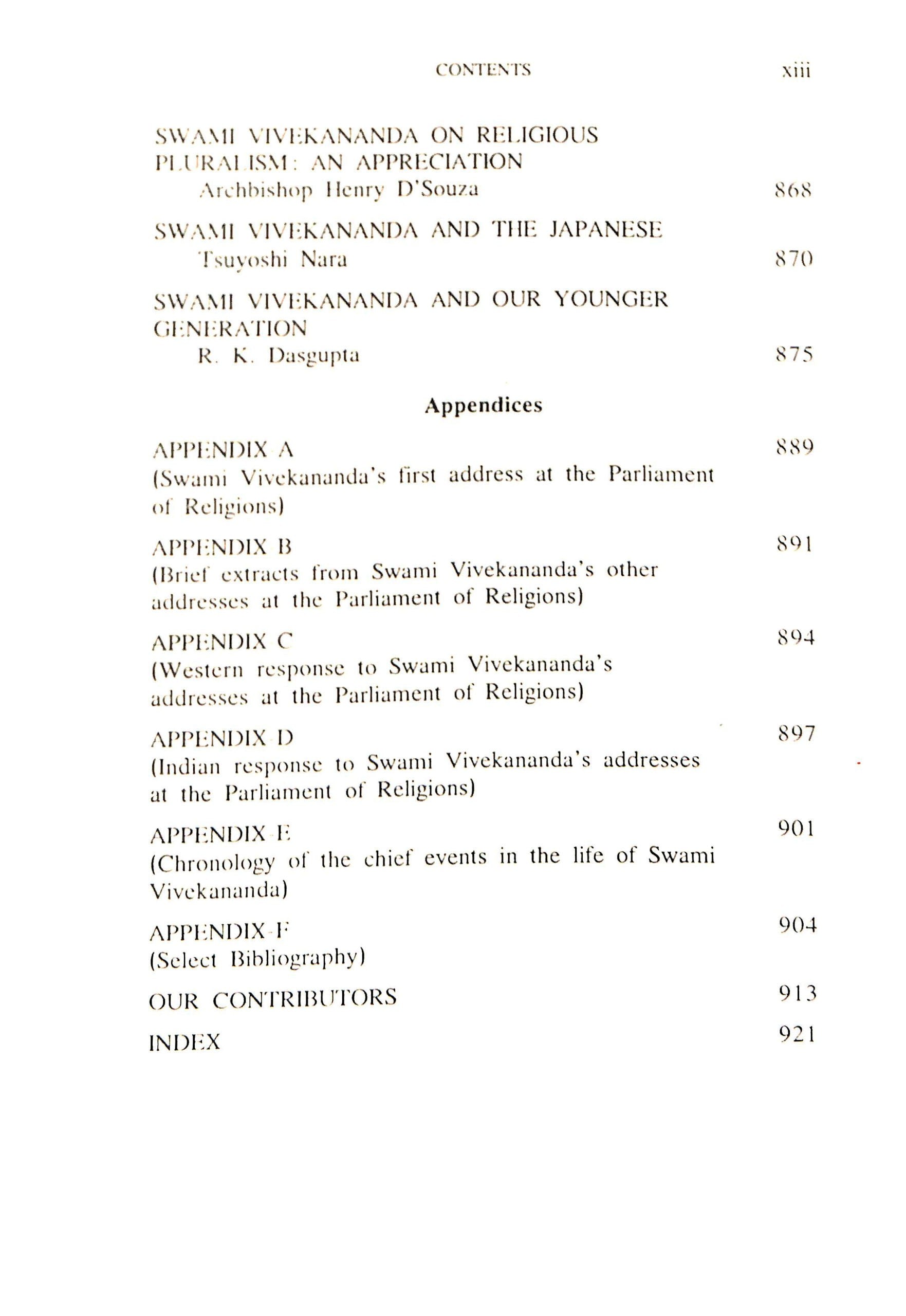 Swami Vivekananda: Hundred Years Since Chicago: Commemorative Volume