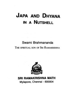 Japa and Dhyana In A Nutshell