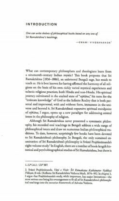 Infinite Paths To Infinite Reality: Sri Ramakrishna & Cross-Cultural Philosophy of Religion