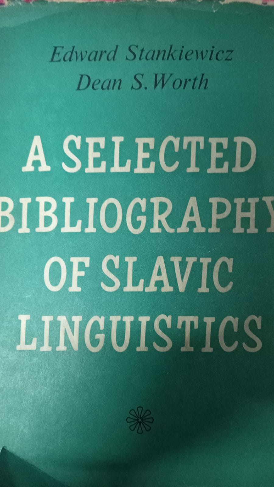 A Selected Bibliography of Slavic Linguistics
