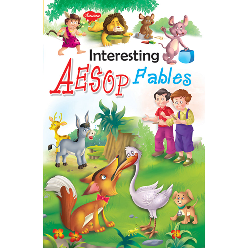 Interesting AESOP FABLES, Illustrated Children's Book